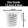 Plastic Measuring Jug Multi-Purpose Jug for Flour, Ground Almonds, Sugar,