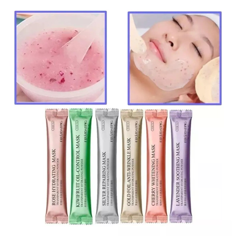 Mafab Pack 15 Jelly Mask Mascarilla Y 1 Pincel Facial