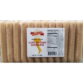 Supremo Italiano (Product of Italy) Savoiardi Ladyfingers Lady Fingers, 7-Ounce Packages (Pack of 2)-SET OF 2