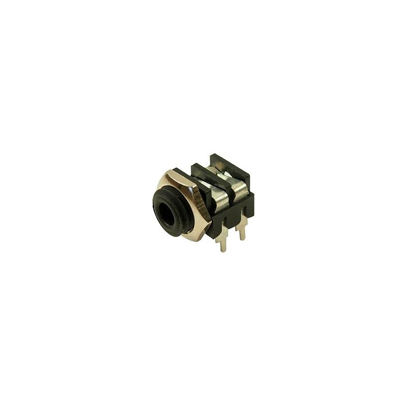 3.5mm Female Mono PCB Telephone Audio Video Connectors 1 Piece