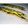 HONDA CR250 SWINGARM THICK 21 mil GLOSS DECALS GRAPHICS VINTAGE