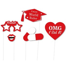 SWYOUN 37PCS Doctor Nurse Class of 2020 Graduation Grad Party Photo Props Big Size