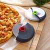 Pizza Slicer with Protective Sheath (Red)