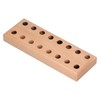 Plier Organizer Pine Wood Display Stand Base Wooden Cutter Holder