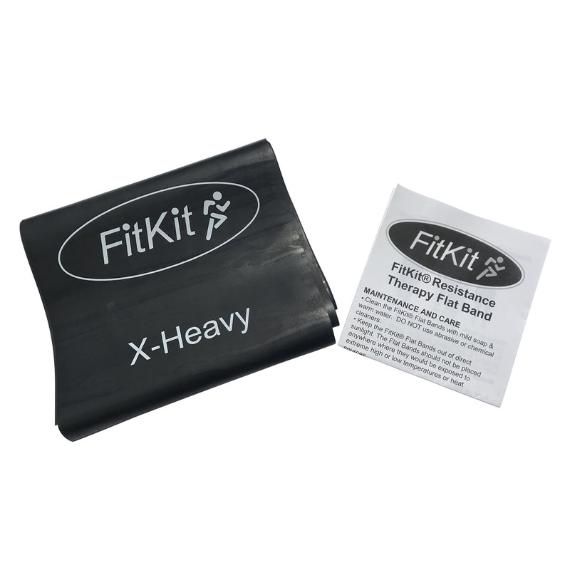 FitKit Resistance Exercise Band - 2M X-Heavy – Pilates, Yoga,