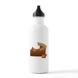 CafePress Pecan Pie Stainless Water Bottle 1 1.0L (34 oz) Stainless Steel Water Bottle
