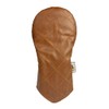 Brown Quilted Sunfish Leather Driver Golf Club Headcover