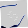 PACKOVE 200pcs Headband End Caps Durable Rubber Plugs for Hair