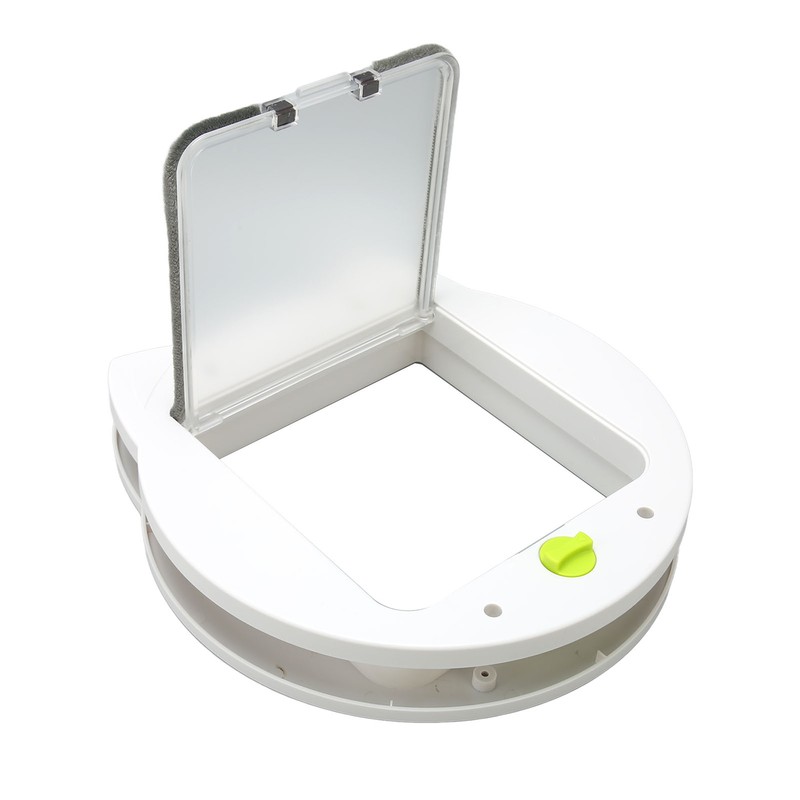 Pet Flap Door 4 Way Locking Noiseless Weather Resistant Cat