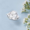 Ross-Simons 10.00 ct. t.w. Oval and Trillion-Cut CZ Ring in