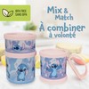 Stitch 3 Stackable Snack Cups with Handle 120/230/230ML