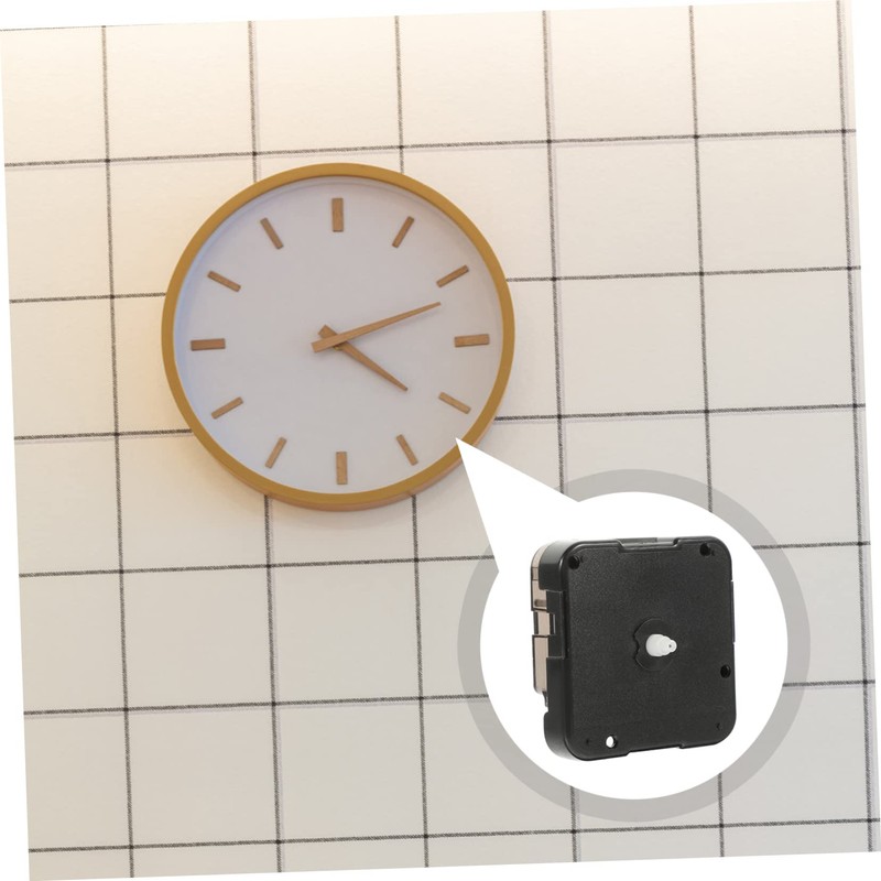 Mipcase 3pcs Clock Mechanism Replacement for DIY Projects Silent Quartz