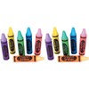 Rhode Island Novelty Crayon Shaped Erasers Assorted Colors 2.5 Inch