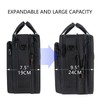 VANKEAN 17.3" Expandable Waterproof Laptop Briefcase for Travel & Business