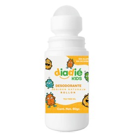 DIADIE KIDS Desodorante natural para Niños, Rollon 1 Pza