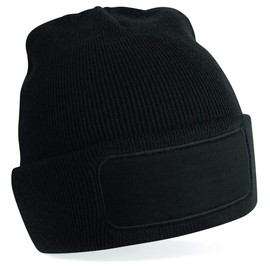 Beechfield - Patch Beanie - Black