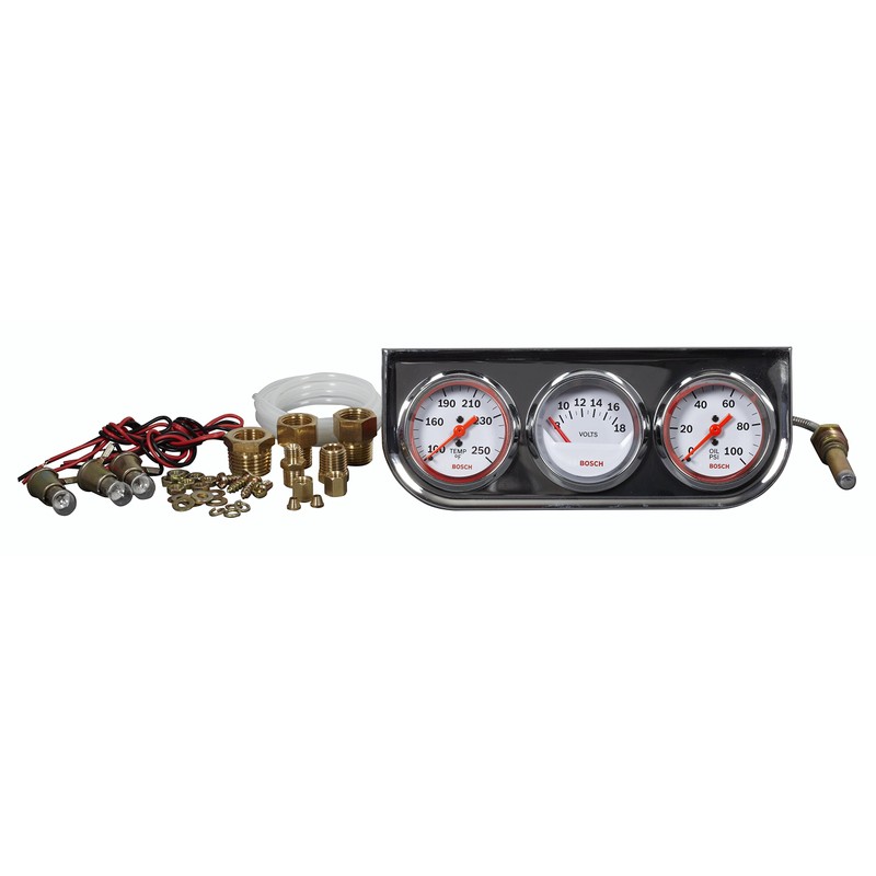 BOSCH SP0F000046 Style Line 2" Triple Gauge Kit - Clean