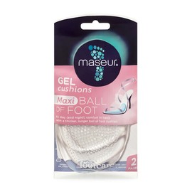 McPherson's Maseur Footcare Gel Cushions Maxi Ball of Foot 2 pairs