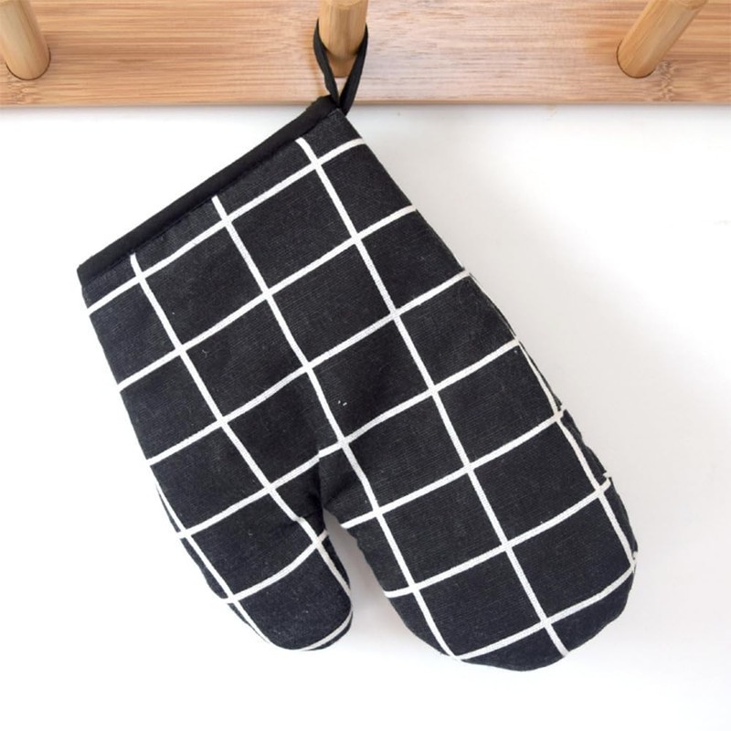 Oven Gloves, Heat Resistant, 1 Pair of Oven Gloves, Cotton