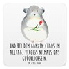 Mr. & Mrs. Panda Set of 10 Coasters Chinchilla Flower