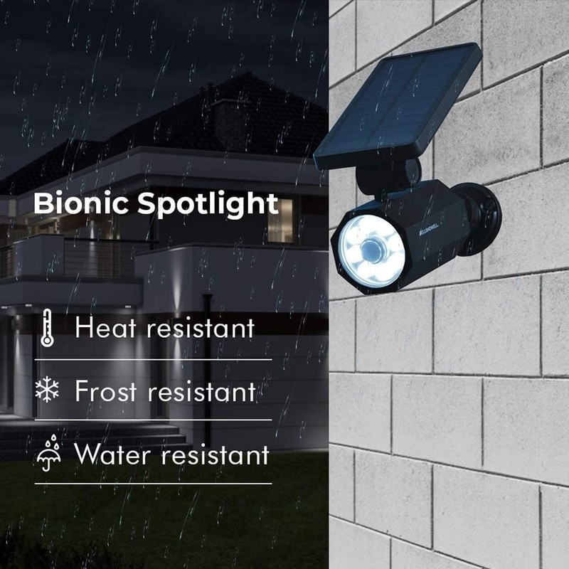 Bell+Howell Bionic Spotlight Deluxe Solar-Powered Spot Light 25 Feet Motion