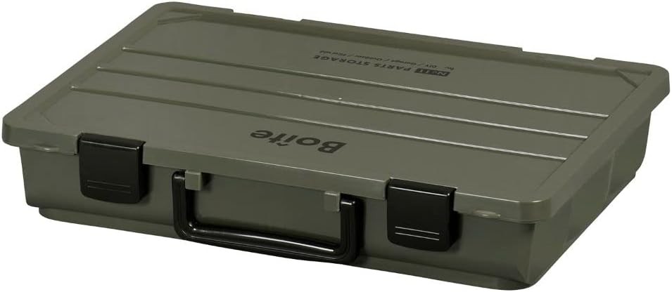 Caja de herramientas de Best Ko, caja de herramientas para cochera de bricolaje, caja de herramientas al aire libre, piezas negras MA-4026 Boite