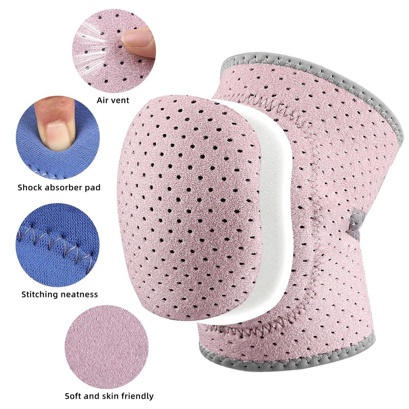 Knee Pads for Work & Sports - Thick Sponge Cushion,
