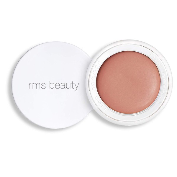 RMS Beauty Lip2Cheek - Organic Multi-Tasking Cream Makeup Provides Natural Skin Tint as Blush, Lip & Cheek Stain, Lipstick - Spell (0.17 Ounce)