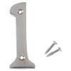 Merriway BH03000 Numeral, 50mm (2 inch) - No. 1, Polished