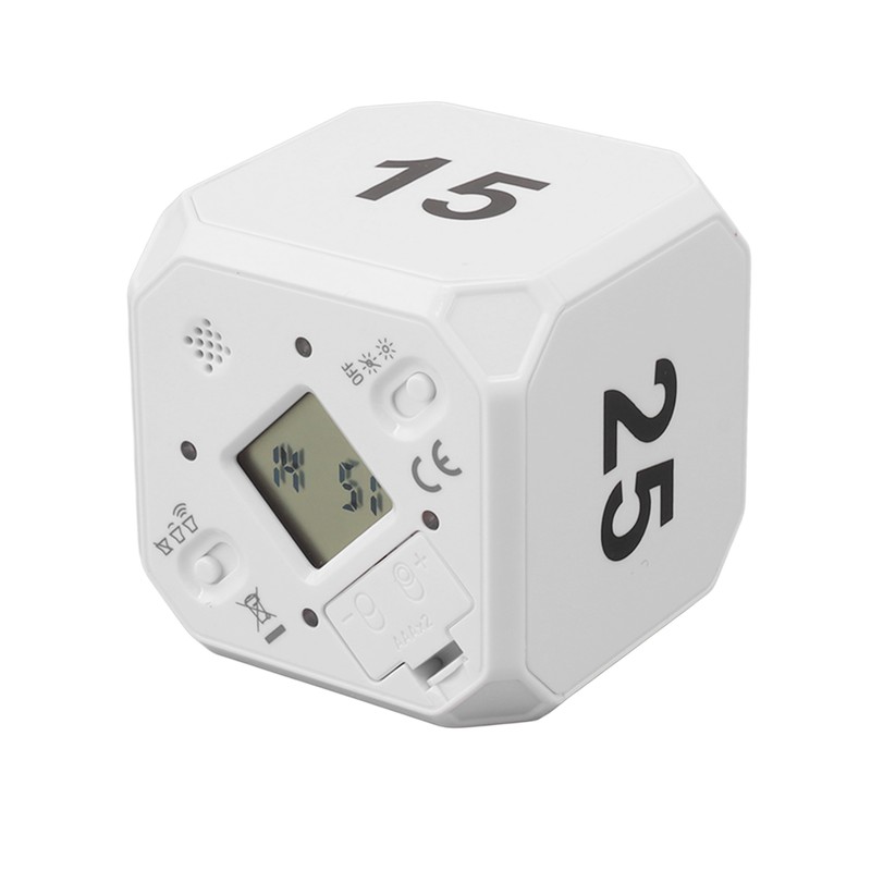 Kitchen Timer Portable Modes Adjustable 5 15 25 45 Min