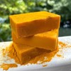 3PCS Turmeric Soap,Deep cleansingSoap,Moisturizing Soap For Face &Body,Body wash &