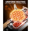 PYY Bubble Waffle Maker - Commercial Egg Puff Waffle Iron