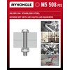 508 Pcs M5 Screws Set, Bolts and Nuts, Assorted Nuts