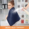 Deepsoon Heating Pad,Electric Heating Pads for Back,Neck,Abdomen,Moist Heating Pad for