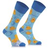 TODO Colours Funny Socks with Motif - Multicoloured, Colourful, Crazy