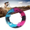 Aluminium Alloy Folding Bike Crankset 56T 130mm BCD Single Disc