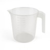 2L Clear Plastic Measuring Jug – BPA Free Multi-Scale Measurement