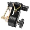 2-Piece Black Square Tube Mount Ladder Rack Ratchet Straps 1.5
