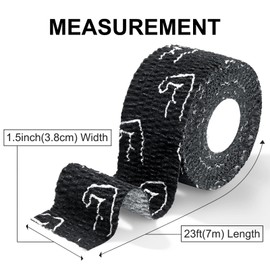 QILIMA Weightlifting Hook Grip Tape - Athletic Thumb Tape for Weight Lifting - Improve Your Grip and Lift with Ease