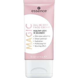 essence cosmetics Magic All In One Face Cream, Make Up, Foundation, Nude, Brightening, Nourishing, Colour Adjusting, UVA, UVB Filter, Primering, Smoothing, Translucent, Vegan, Alcohol Free (30 ml)