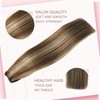 Sindra Weft Hair Extensions Chocolate Brown Mixed Caramel Blonde Sew
