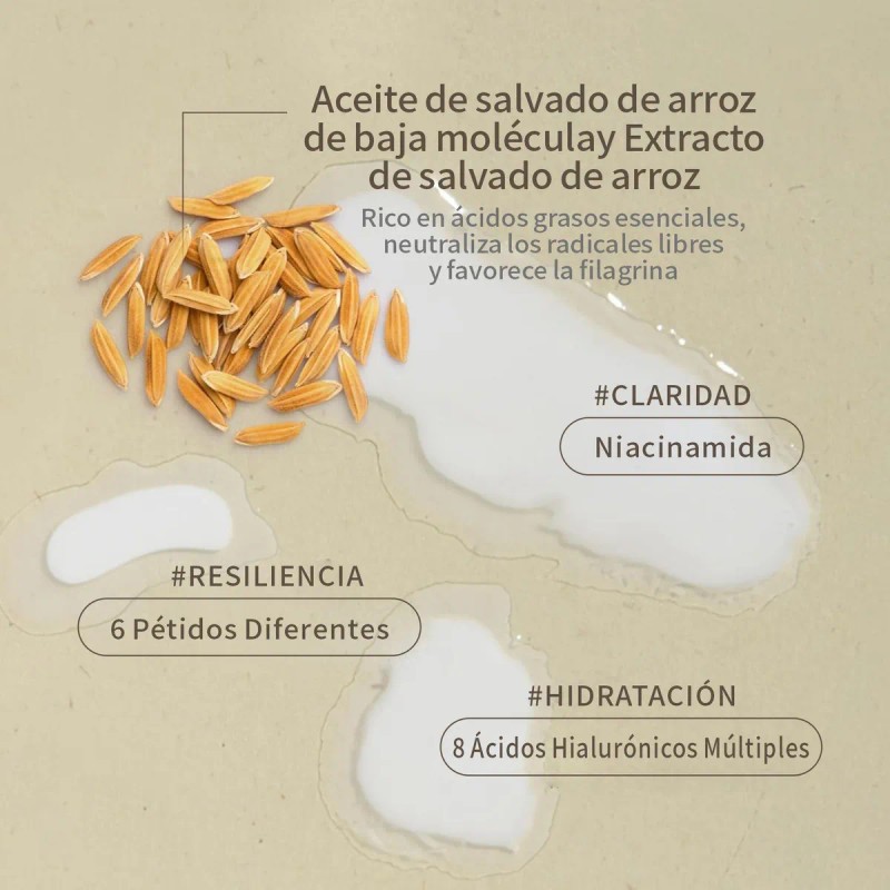 Hayejin Tónico Hidratante Arroz 2 En 1 Niacinamida 150ml Normal