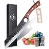 Purple Dragon Chef Knife Meat and Vegetable Cleaver Hand Forged