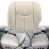 GXARTS Driver Side Botom Lower Replacement Leather Seat Cover #522