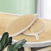 Pospetia Natural Loofah Loofah Scallop Scum Bath Sponge Exfoliating Bath