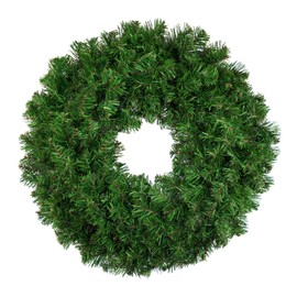 Pro Christmas™ Deluxe Oregon Fir Wreath - 24” Unlit Christmas Wreath - Decorative Indoor or Outdoor Holiday Decor - Classic Front Door Decorative Greenery