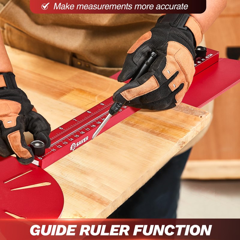 Upgraded Saker Router Milling Groove Bracket|Router Woodworking Tools|Cabinet Hardware Jig|Universal