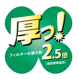 MU Packaging 78044 Easy to Apply! Thick Range Hood Filter, Deep Type, Fits 23.6 - 35.4 inches (60 - 90 cm), Made in Japan