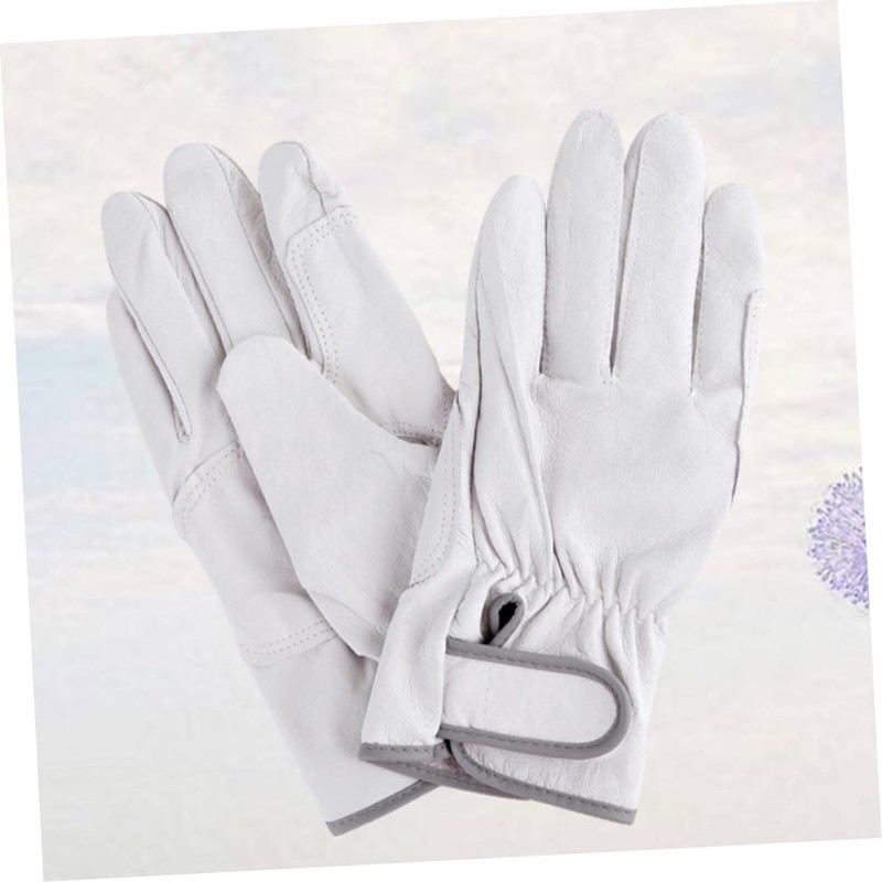 jojofuny 2 Pairs Cotton Gloves for Kitchen Oven Mitt Welding
