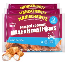 Manischewitz Toasted Coconut Marshmallows, 10 oz (3 Pack)